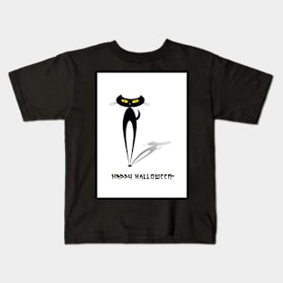 Halloween Cat Kids T-Shirt